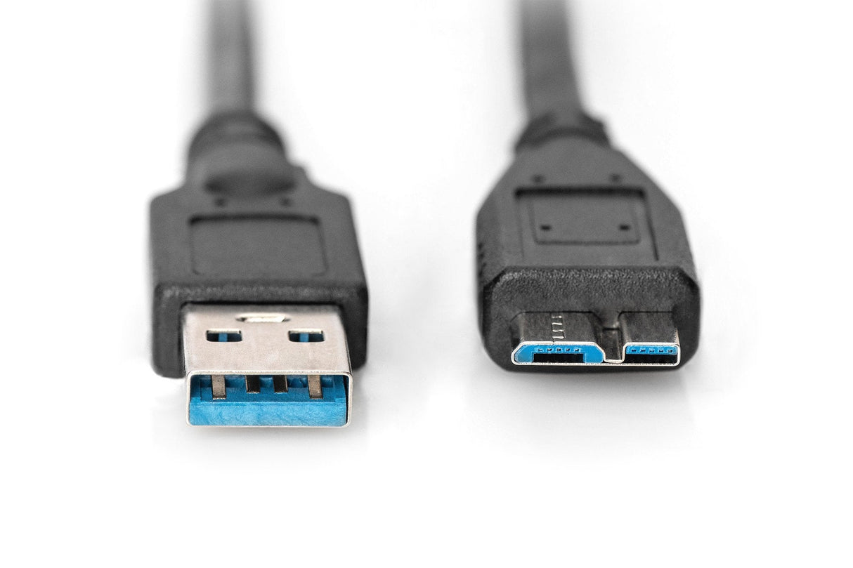 EAN 4016032283287 - Digitus AK-300116-010-S cable USB USB 3.2 Gen 1 (3.1 Gen 1) 1 m USB A Micro-USB B Negro imagen 2