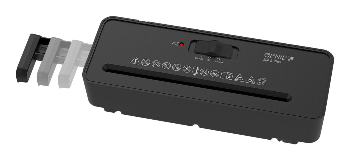 Genie Destructora De Documentos 260 S+ Stripe Cut Negro