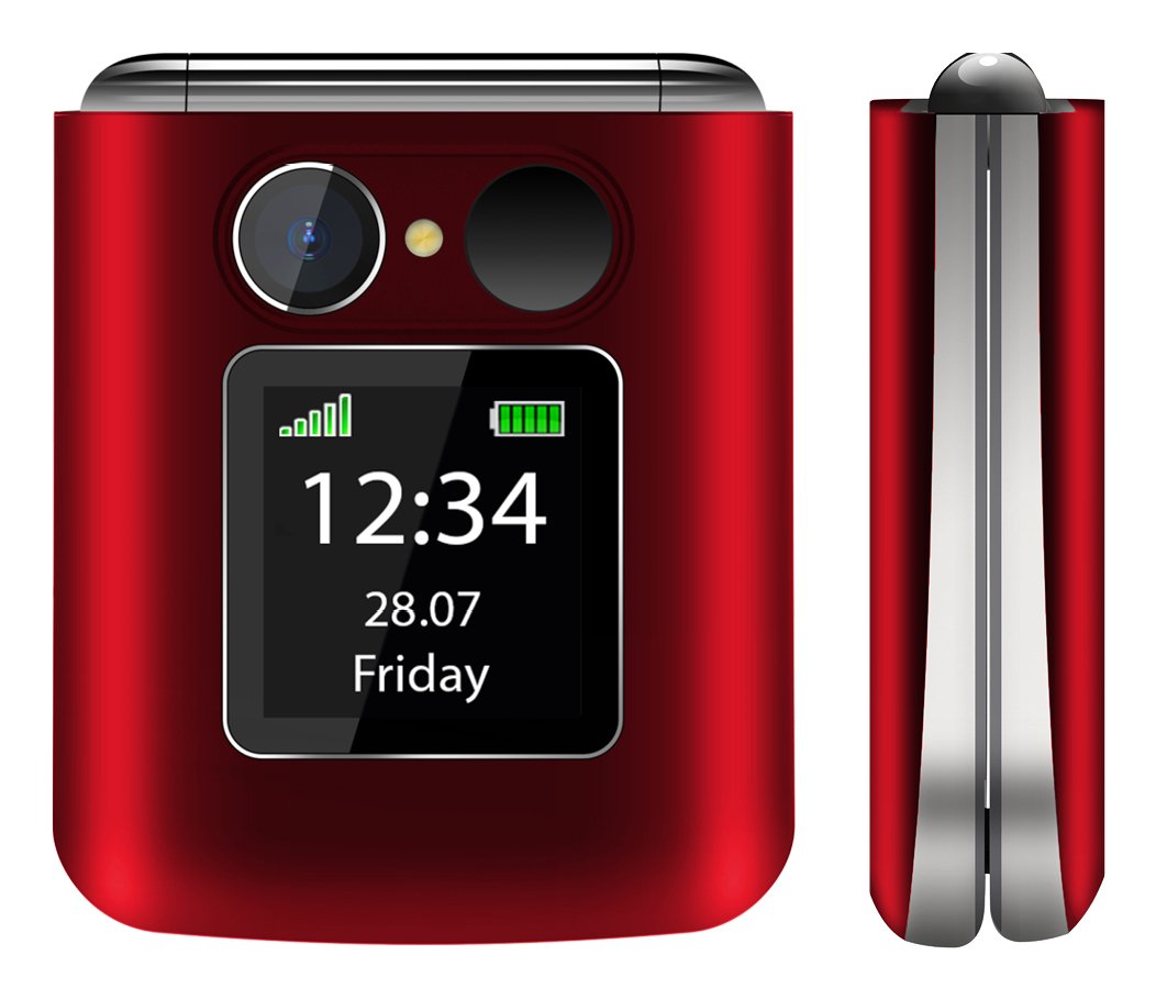 Bea·Fon Fold 10 Red Móvil 2.4"