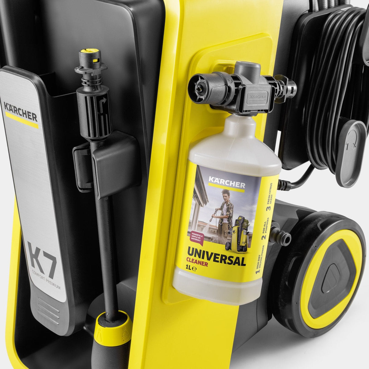 Hidrolimpiadora Kärcher K 7 Comfort Premium Home Vertical 600 L/H 3000 W Amarillo