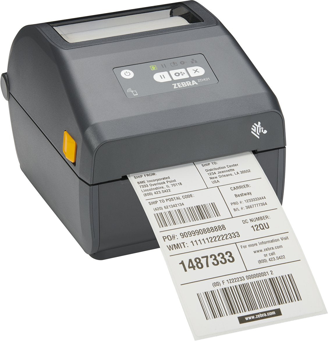 EAN 5715063001028 - Zebra ZD421 impresora de etiquetas Transferencia térmica 300 x 300 DPI 305 mm/s Inalámbrico y alámbrico E imagen 1