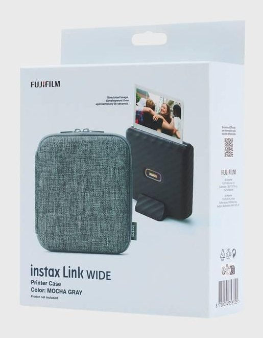 Fujifilm Instax Link Wide Printer Case Mocha Grey
