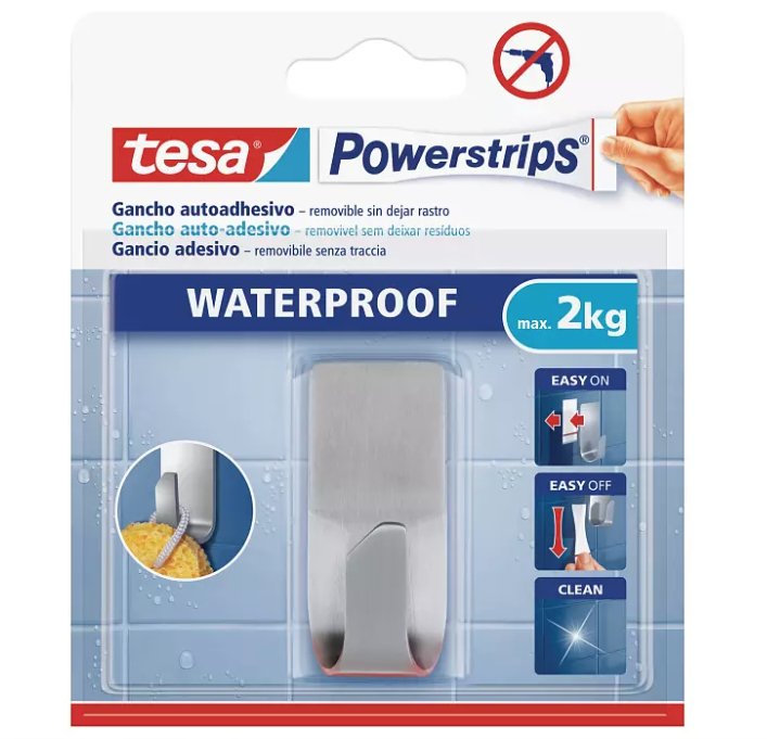 EAN 4042448313065 - TESA 59707-00002-00 Interior Gancho universal Acero inoxidable 2 pieza(s) imagen 17