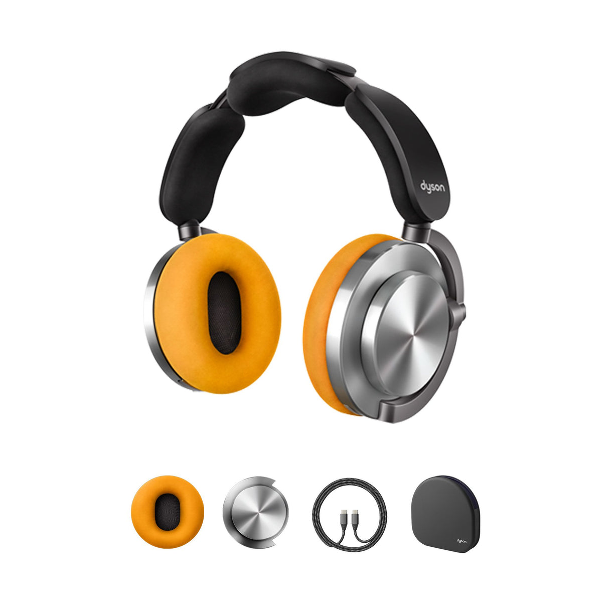 EAN 5025155096147 - Dyson OnTrac Auriculares Inalámbrico Diadema Llamadas/Música USB Tipo C Bluetooth Aluminio imagen 1