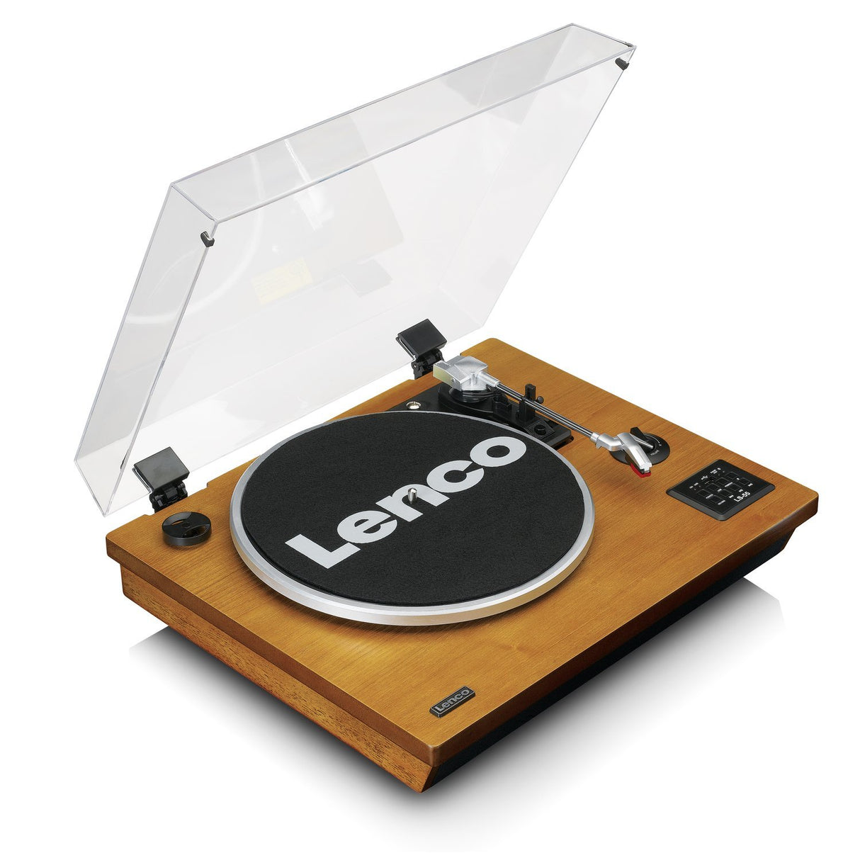 EAN 8711902066231 - Lenco LS-55WA tocadisco Tocadiscos de tracción por correa Madera Semiautomático imagen 3