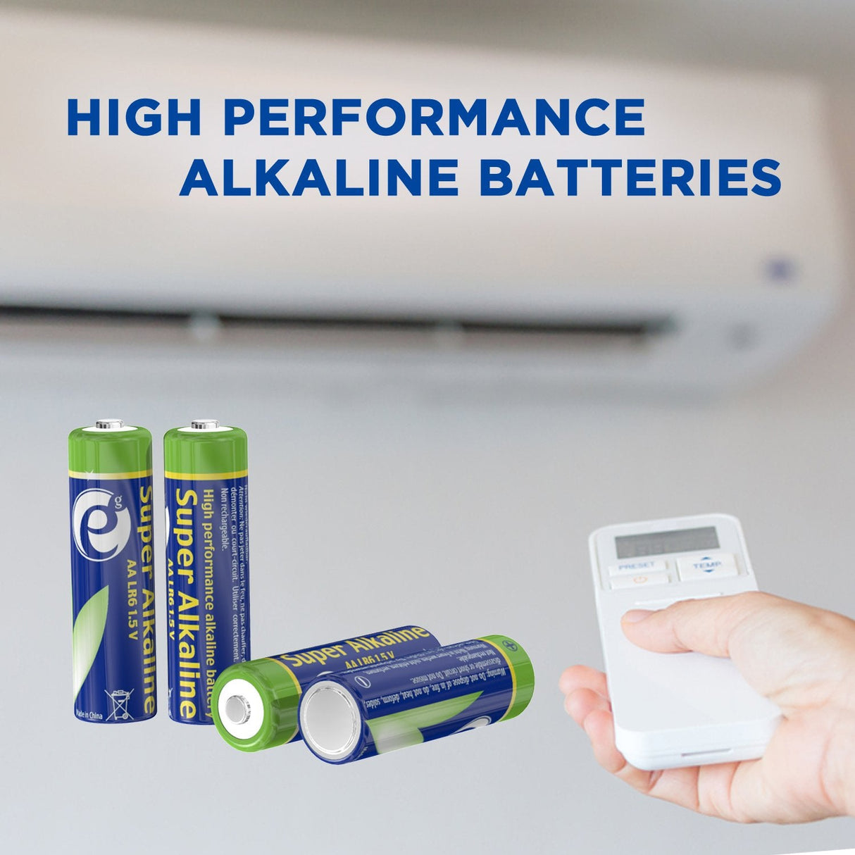 Energenie Alkaline Lr6 Aa Pilas , 4-Pack, Blister