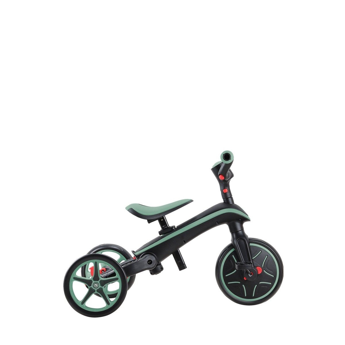 Globber Explorer Trike Plegable 4 En 1, Vehículo Infantil Olive Green 732-104-2