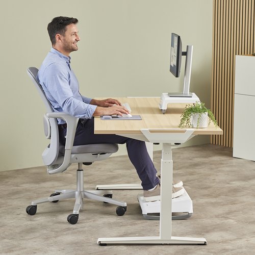 EAN 43859812349 - Fellowes Breyta descansa muñecas Silicona Gris imagen 5