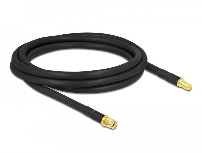 Delock Cable De Antena Rp-Sma Macho A Rp-Sma Hembra Lmr/Cfd300 2 M Low Loss