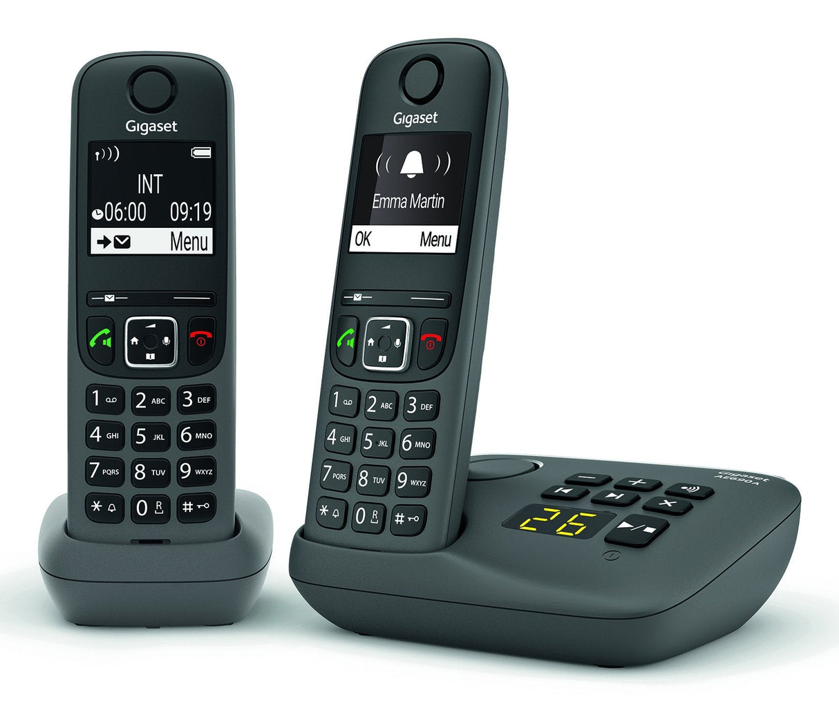Telefono Gigaset Ae690a Duo Anthrazit