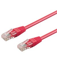 Cat 6 Patch Cable, U/Utp, Magenta, 1 M - Cca Material