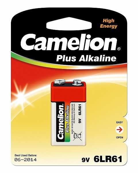 Pila Camelion 6lf22-Bp1 9v 6lr61, Plus Alkaline 6lr61, 1 Pc(S)