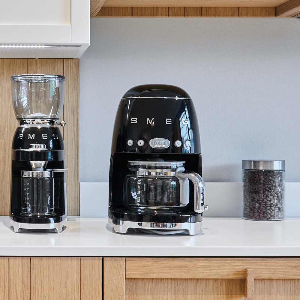 Cafetera De Goteo Smeg Dcf02bleu Negra·