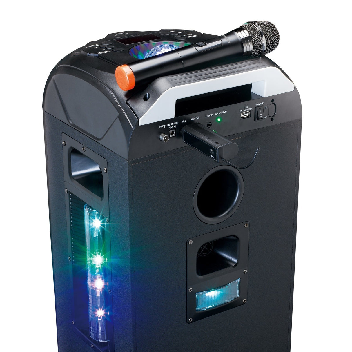 Lenco Mcw-011bk Micrófono Negro