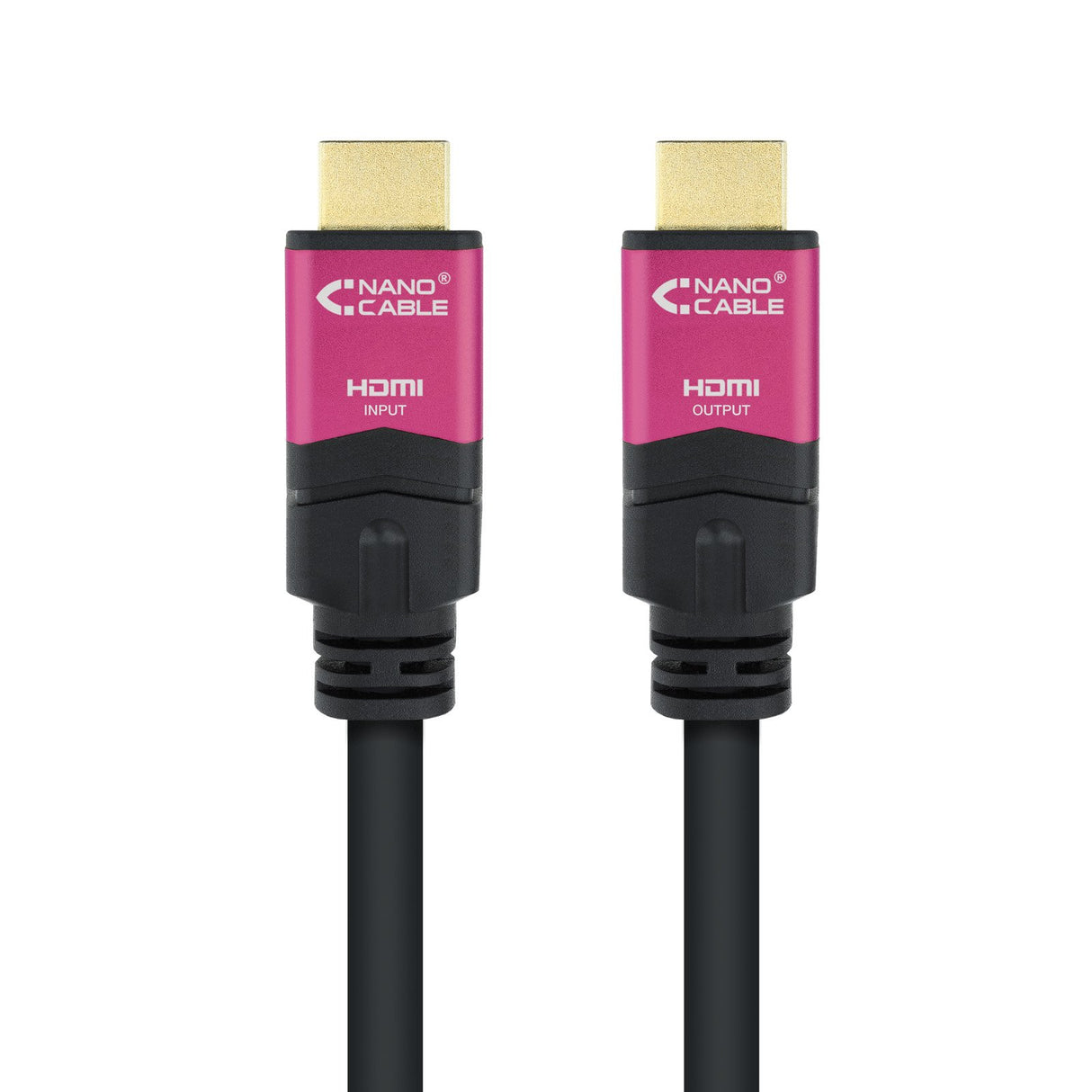EAN 8433281009783 - Nanocable 10.15.3730 cable HDMI 30 m HDMI tipo A (Estándar) Negro, Rosa imagen 2