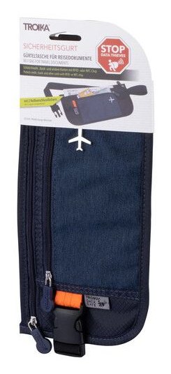 Troika Gürteltasche Sicherheitsgurt Azul