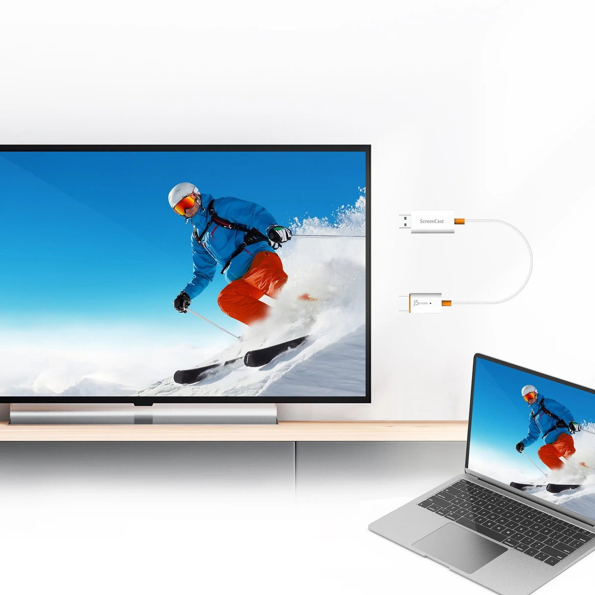 EAN 4712795085471 - j5create JVAW56-N adaptador de pantalla inalámbrico HDMI/USB Full HD Mochila imagen 4