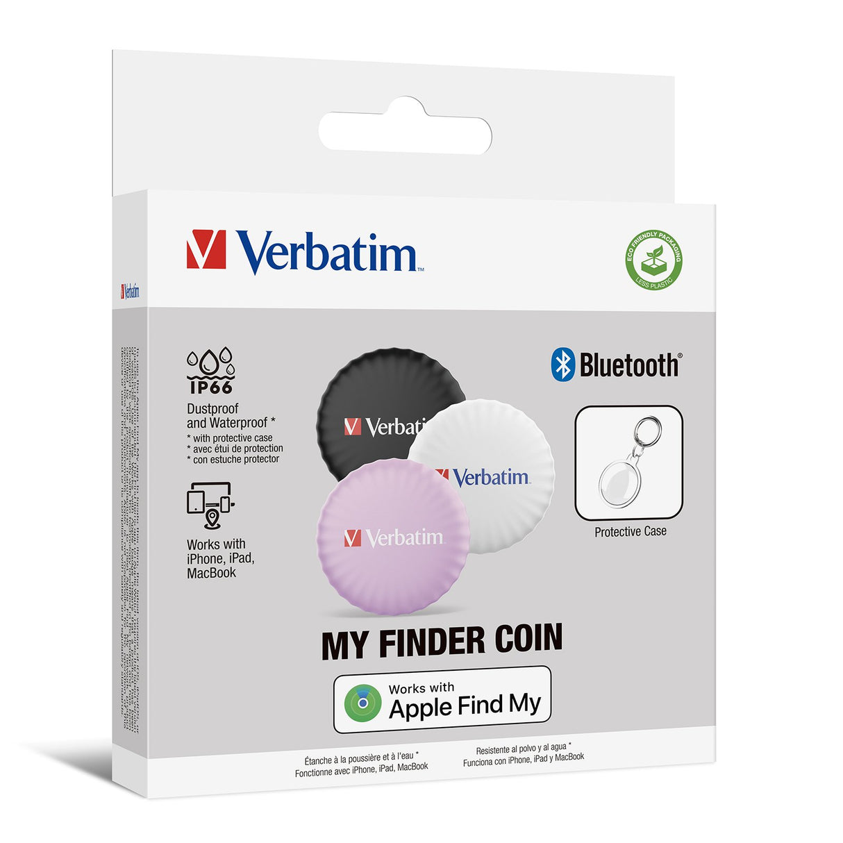 EAN 0023942321354 - Verbatim 32135 localizador o rastreador GPS Personal Buscador Negro, Rosa, Blanco imagen 2