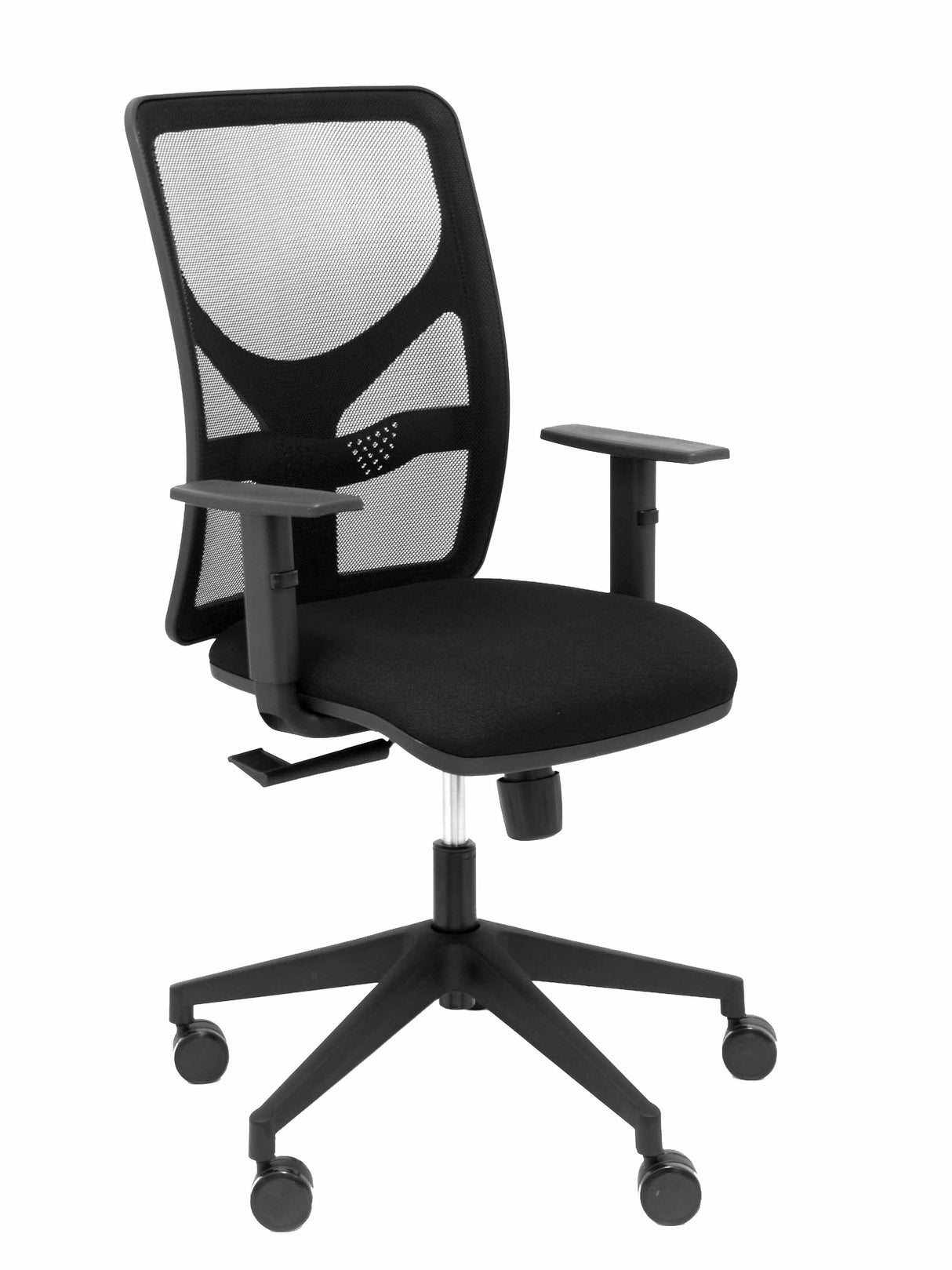 Silla Motilla Malla Negra Asiento Bali Negro Braz