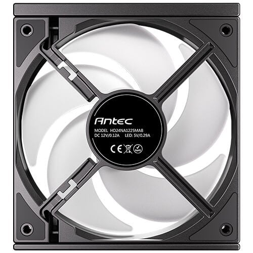 Ventilador Pc Antec Connect 120 3x Vent Reverse 120mm Rgb Negro