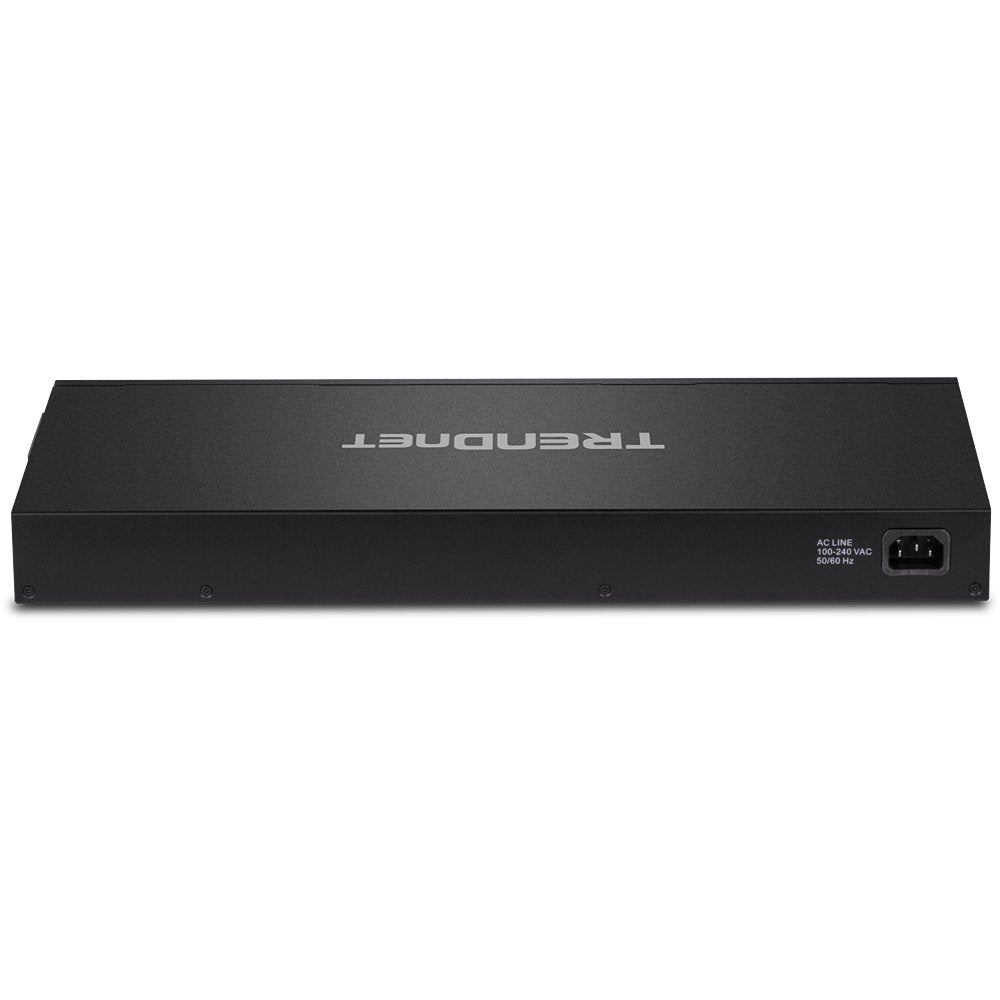 Trendnet Tpe-3018ls Switch Gestionado Gigabit Ethernet (10/100/1000) Negro 1u Energía Sobre Ethernet (Poe)