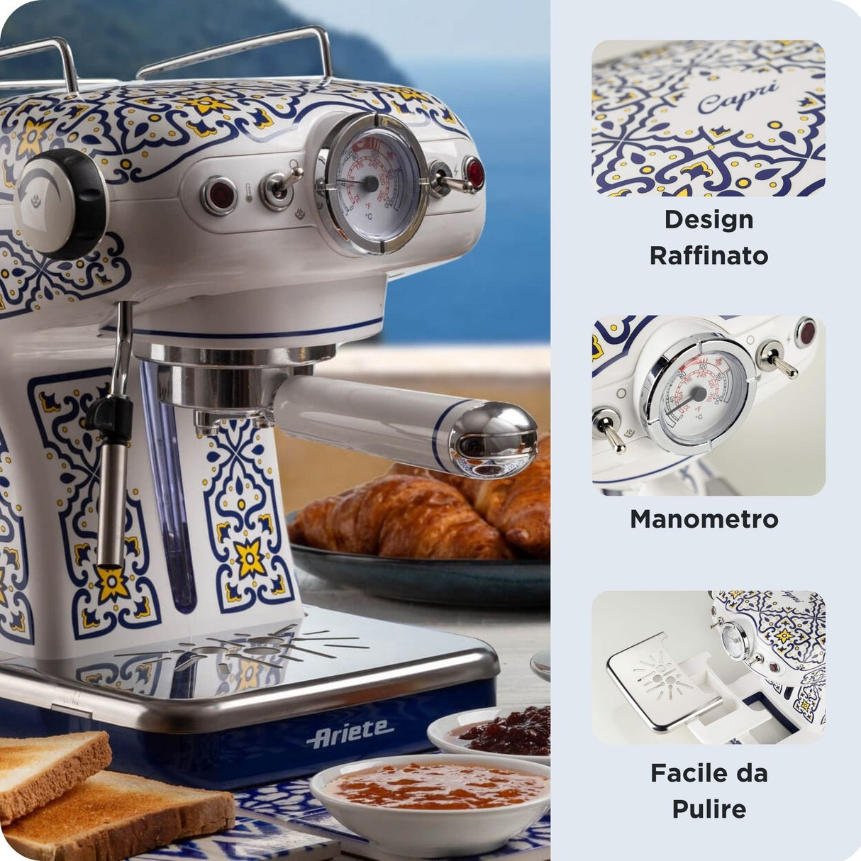 EAN 8003705122949 - Ariete 1389/1C Manual Máquina espresso 0,9 L imagen 3