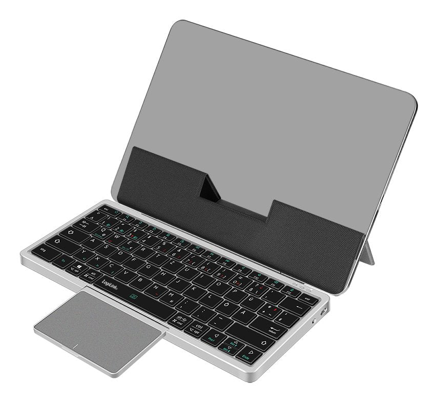 Logilink Multi-Device-Tastatur Bt 5.1 M. Trackpad
