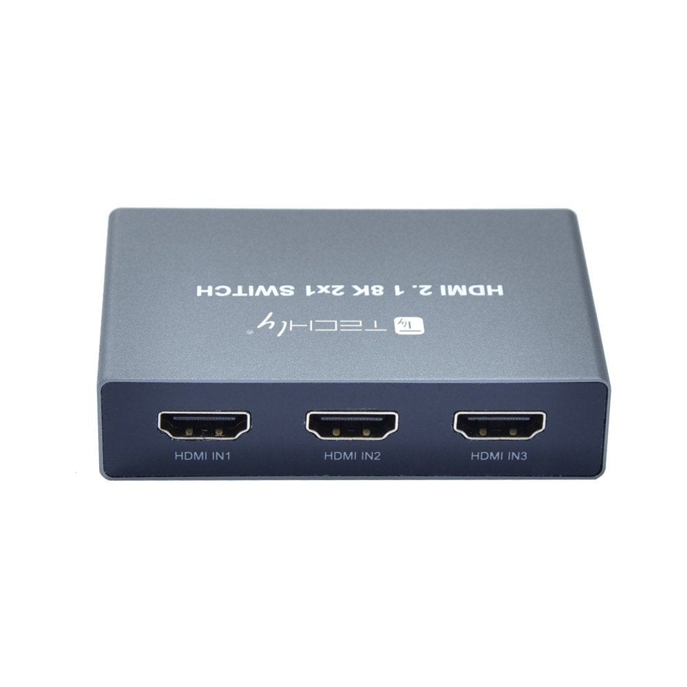 Techly Idata Hdmi-2138kt Interruptor Hdmi 2.1 3x1 8k60hz Con Control Remoto