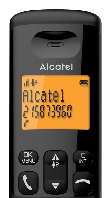 EAN 3700601426724 - Alcatel E160 Teléfono DECT Identificador de llamadas Negro imagen 3