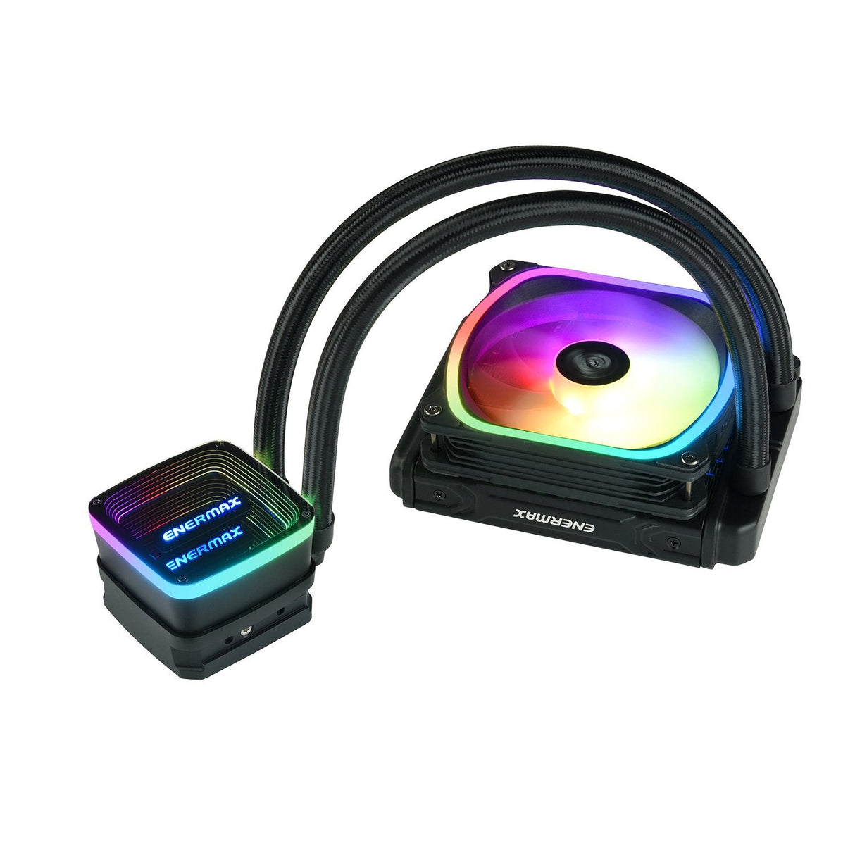 Kit Refrigeracion Liquida Enermax Aquafusion Adv 120mm Squa Rgb