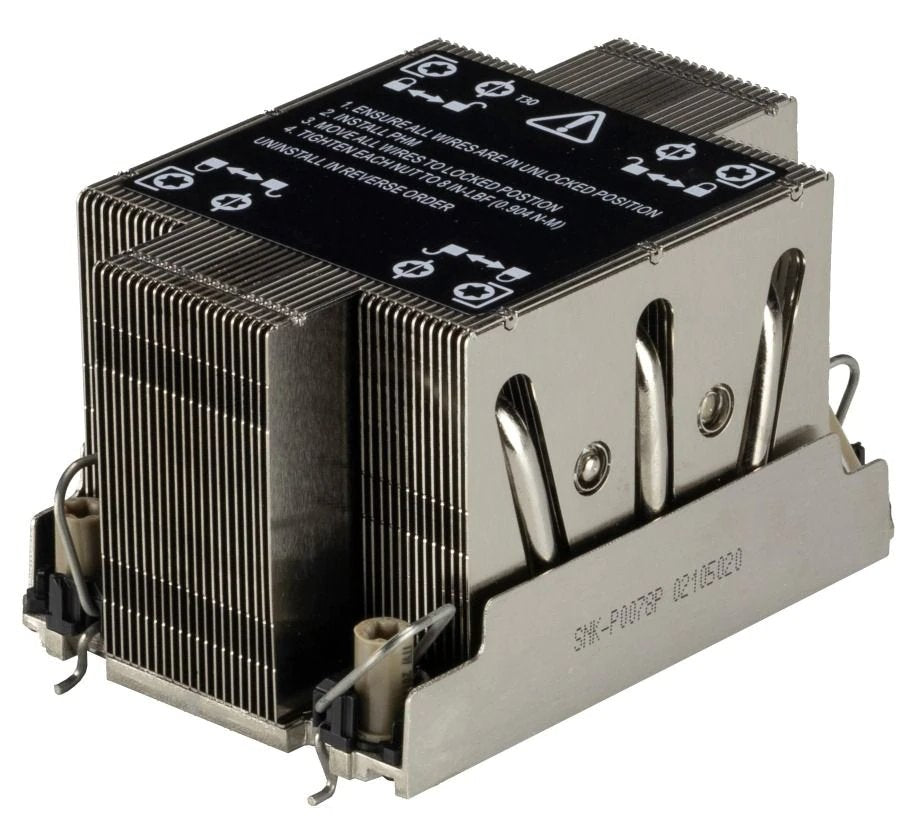 EAN 0672042420964 - Supermicro SNK-P0078P sistema de refrigeración para ordenador Procesador Disipador térmico/Radiador Negro imagen 1