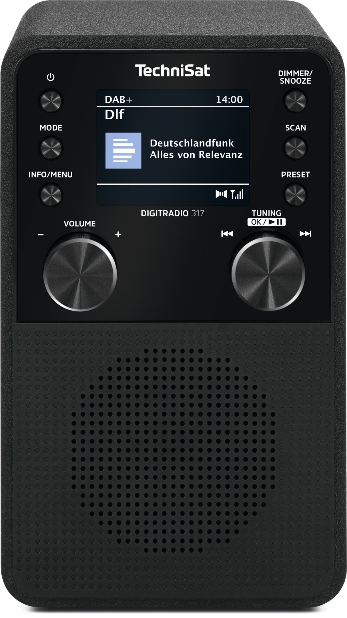 EAN 4019588039995 - TechniSat DigitRadio 317 Portátil Analógico y digital Negro imagen 1