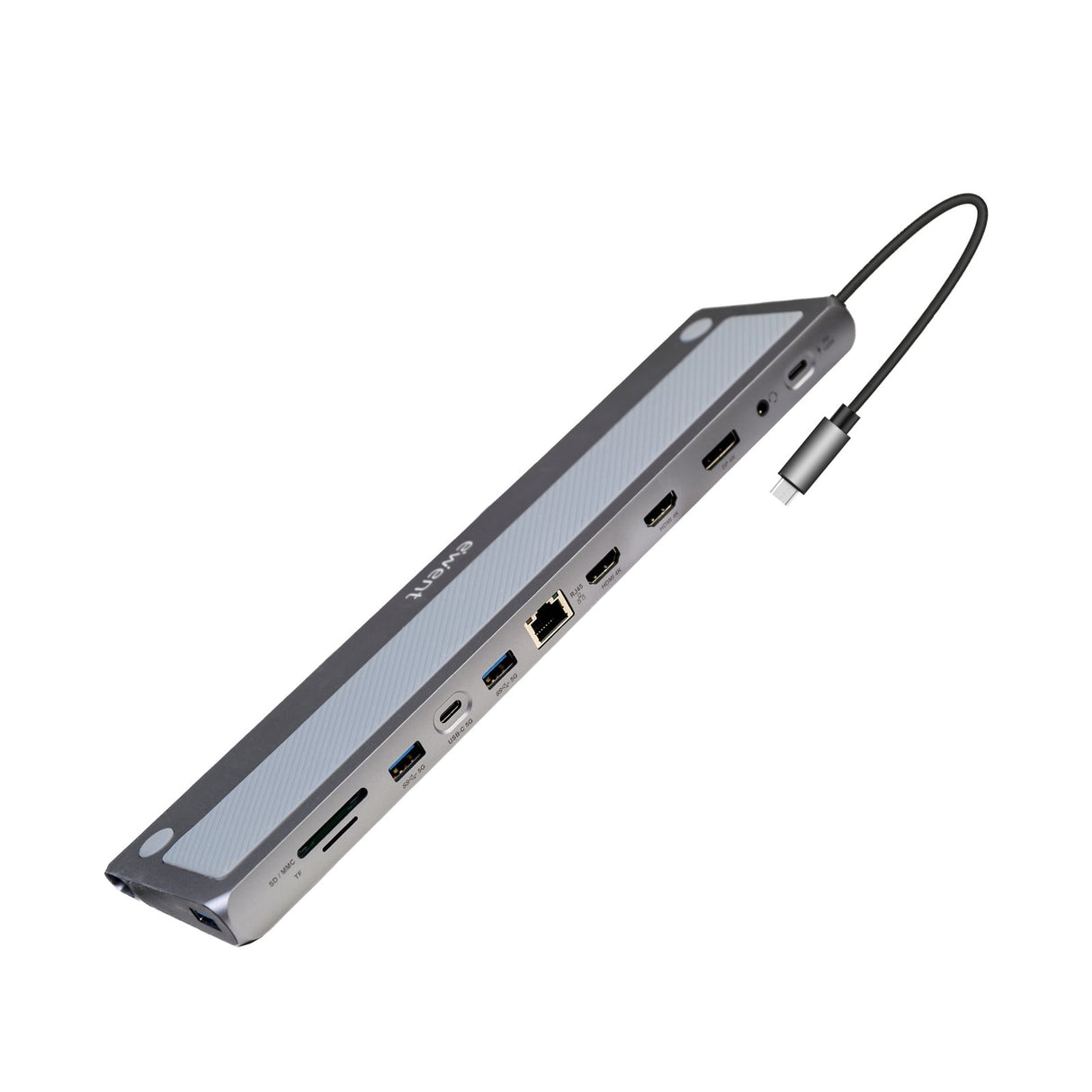 EAN 8052101435351 - Ewent EW1150 base para portátil y replicador de puertos Alámbrico USB 3.2 Gen 1 (3.1 Gen 1) Type-C Alumin imagen 1