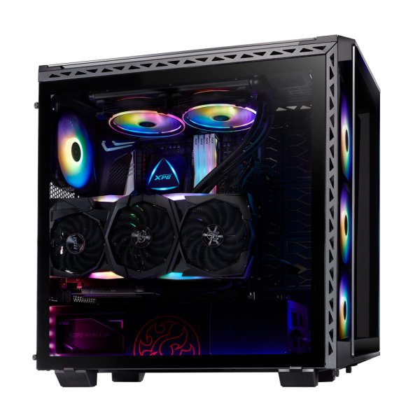 Caja Gaming Xpg Battlecruiser E-Atx 1xusb-C 2xusb Sin Fuente Negro