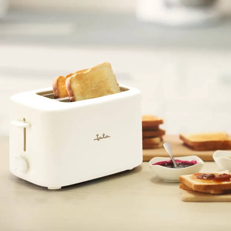 Tostadora Con 2 Ranuras Blanca 750 W