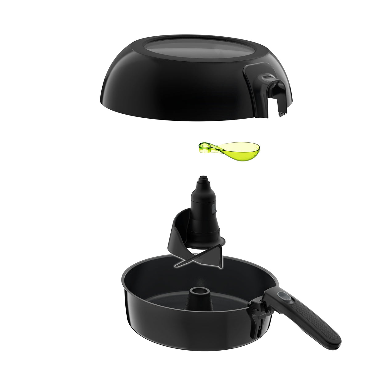 EAN 3045380017641 - Tefal ActiFry Extra FZ7228 Sencillo Independiente 1500 W Freidora de aire caliente Negro imagen 11