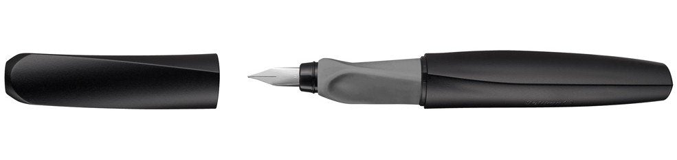 Pelikan 946806 Pluma Estilográfica Negro, Gris Sistema De Carga Por Cartucho 1 Pieza(S)