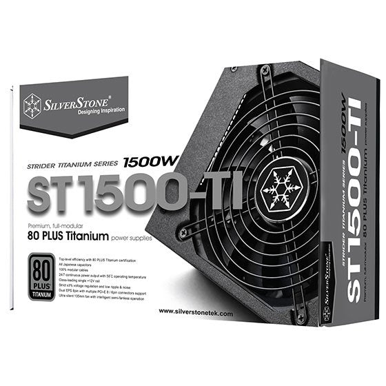 Fuente De Alimentación Silverstone Sst-St1500-Ti 1500w 80 Plus Titanium