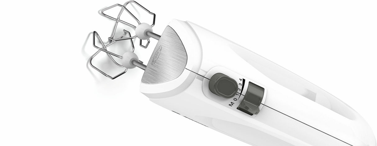 EAN 4242002945101 - Bosch MFQ24200 batidora Batidora de mano 400 W Acero pulido, Blanco imagen 3