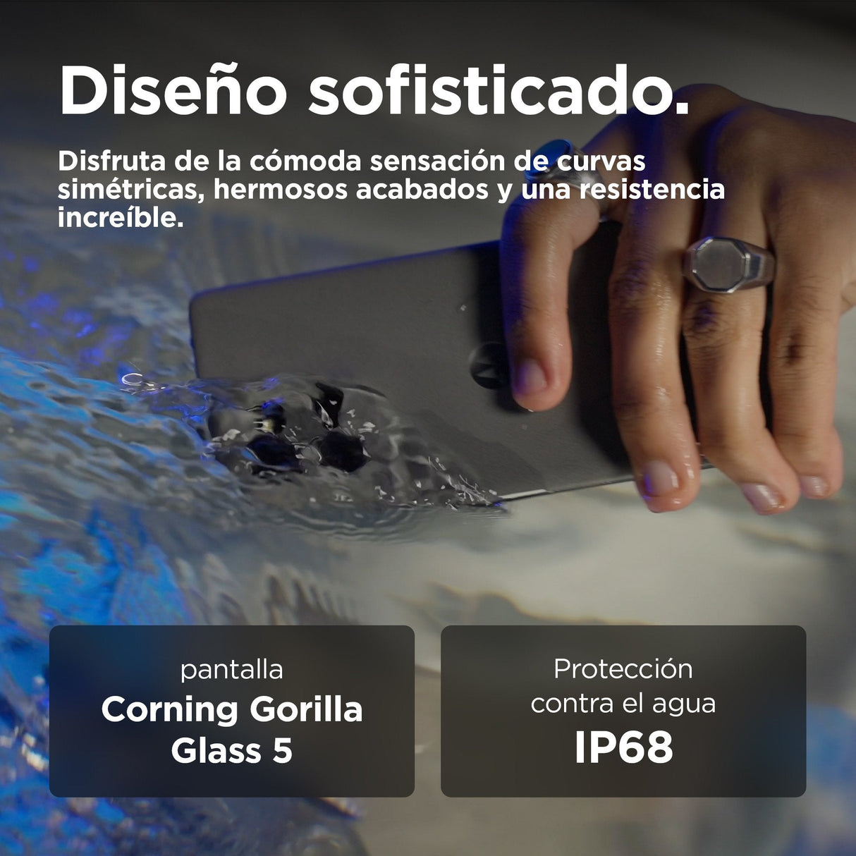 EAN 0840023265440 - Motorola edge 50 16,9 cm (6.67") SIM doble Android 14 5G USB Tipo C 12 GB 512 GB 5000 mAh Gris imagen 7