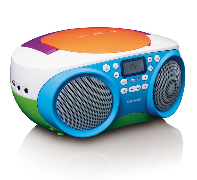 Lenco Scd41 Radio Portátil Multicolor