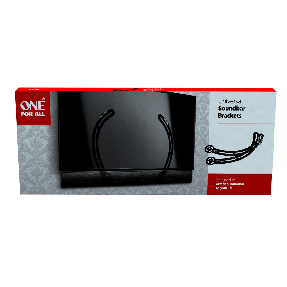 EAN 8716184067020 - One For All Solid Line WM5211 Negro imagen 4