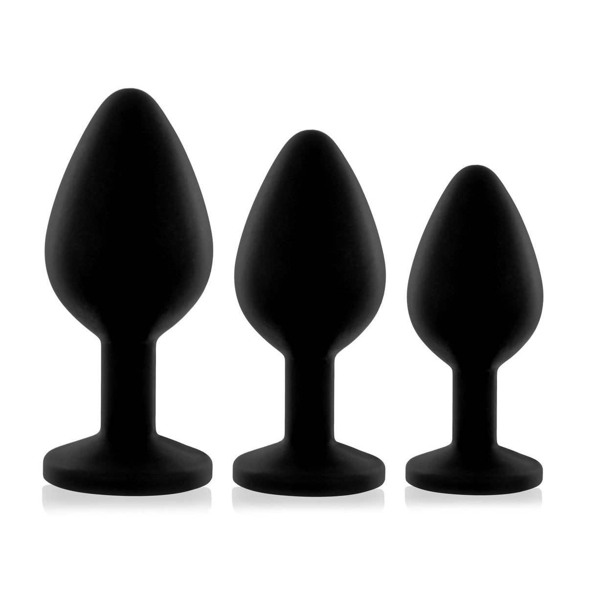 EAN 8717903271926 - Rianne S BOOTY PLUG SET Kit de tapones anales Negro Silicona 3 pieza(s) imagen 3