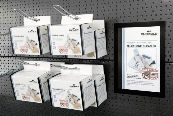 Durable Duraframe Magnético A5 5 Piezas Plata