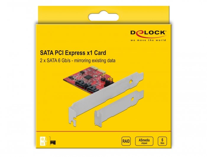 2 Port Sata Pci Express X2 Karte Mit Raid 1 - Spiegelung Bestehender Daten