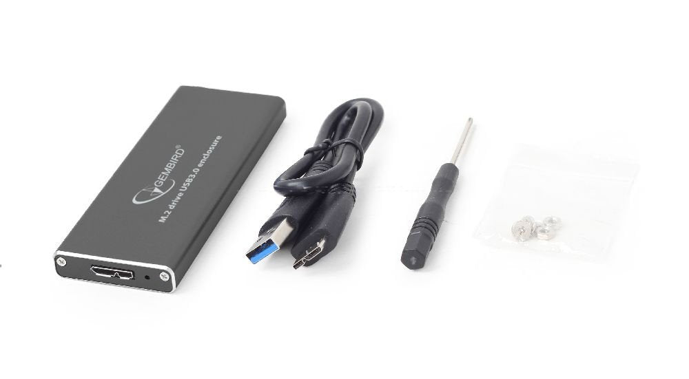EAN 8716309100823 - Gembird EE2280-U3C-01 caja para disco duro externo Caja externa para unidad de estado sólido (SSD) Negro imagen 3