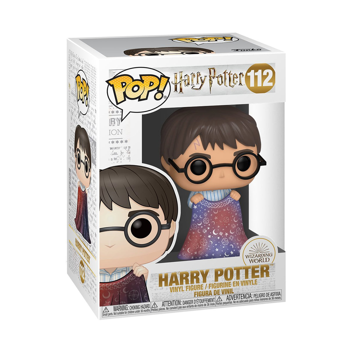 Funko Pop Harry With Invisibility Cloak - Harry Potter
