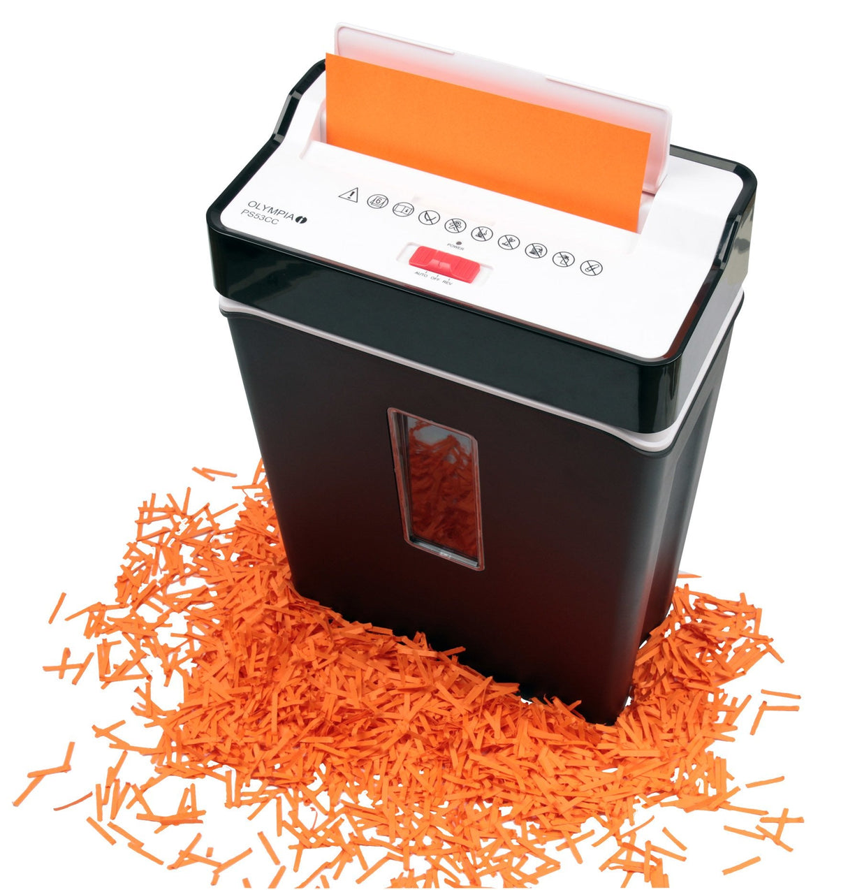 Destructora De Documentos Olympia Ps 53 Cc Negra
