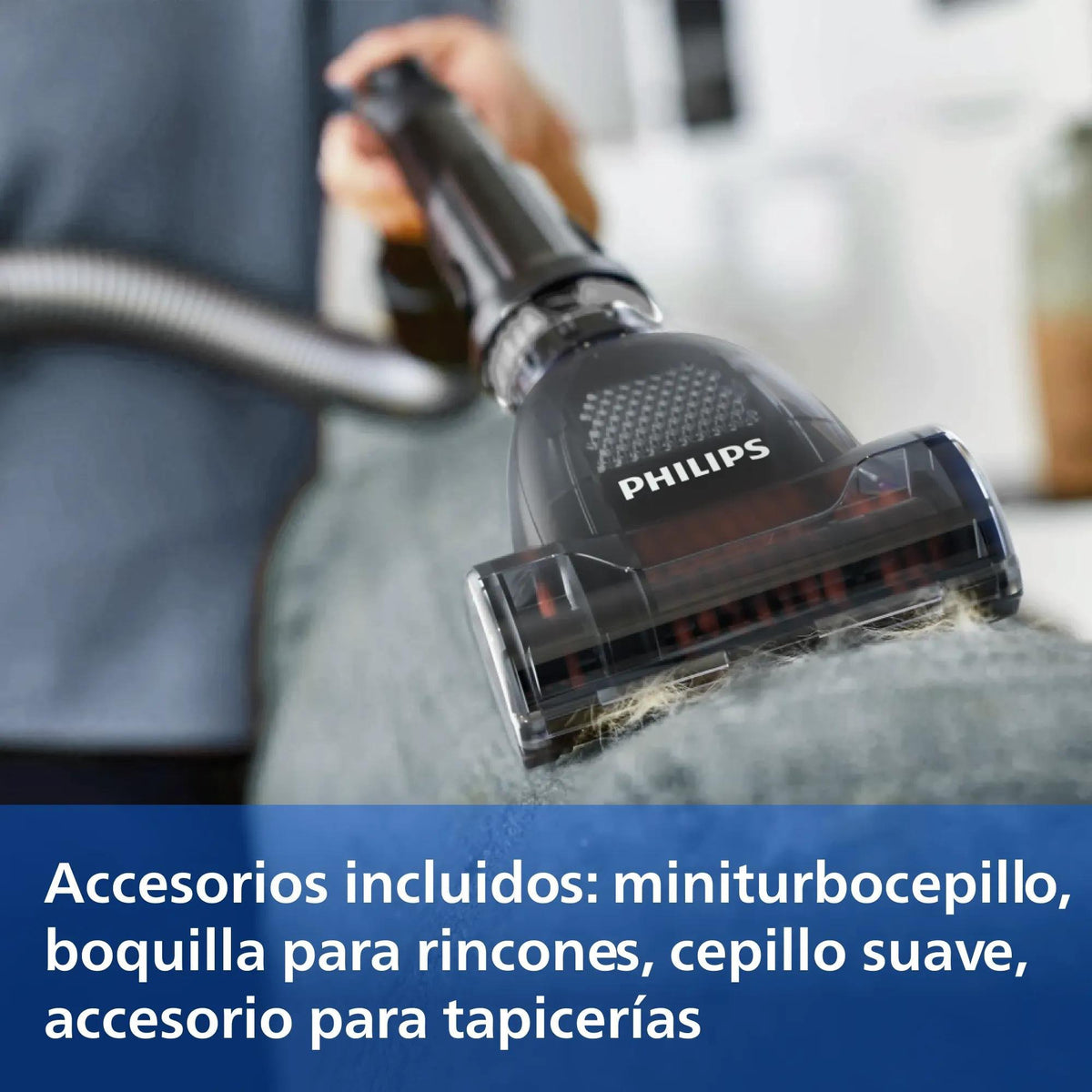 EAN 8720389038303 - Philips 6000 series XD6142/12 aspiradora 4 L Aspiradora cilíndrica Secar 900 W Bolsa para el polvo imagen 26