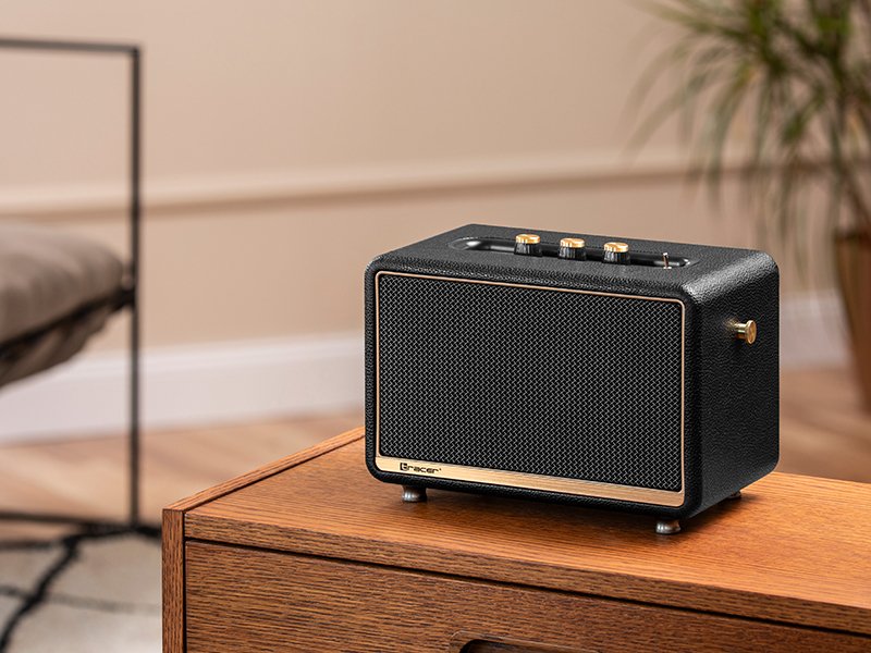 EAN 5907512871218 - Tracer M30 TWS BT Altavoz portátil estéreo Negro, Oro 30 W imagen 5